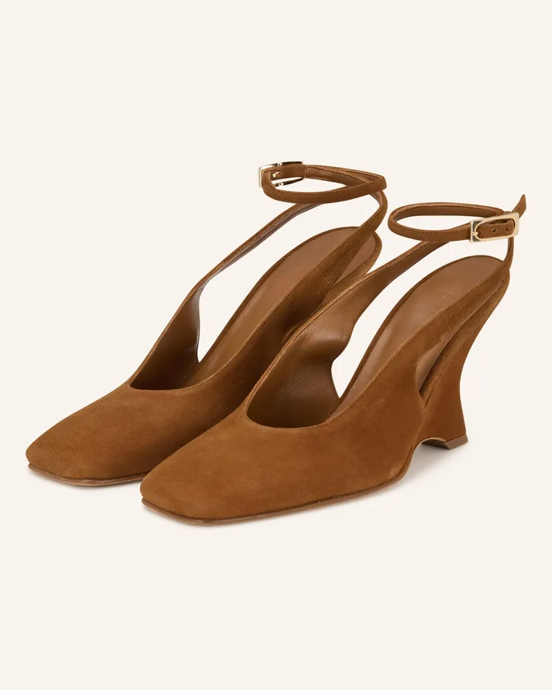 Gia Borghini Slingpumps VALERIE Cognac