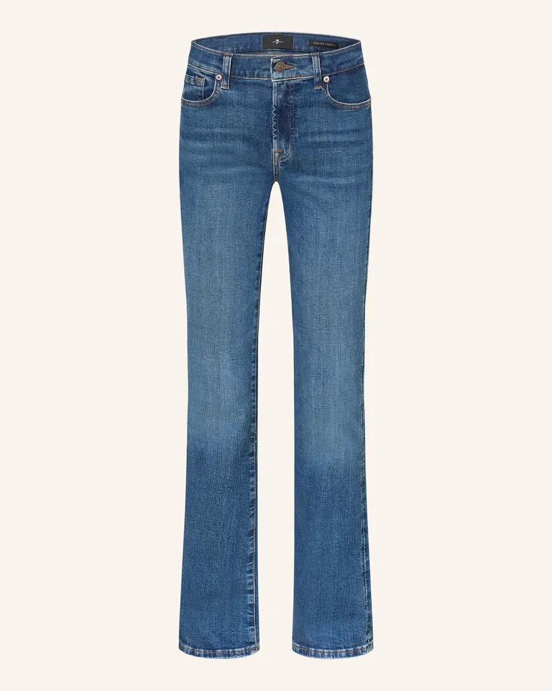 7 for all mankind Bootcut Jeans Bootcut Moonwater Mit Swarovski Kristallen blau 1zm