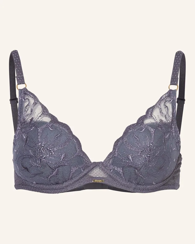 Chantelle Schalen-Bh Fleurs grau Lila