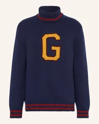 Gant Rollkragenpullover Blau