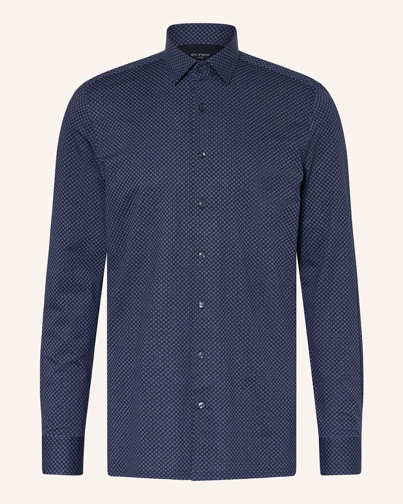 Olymp Hemd Luxor Modern Fit blau Dunkelblau