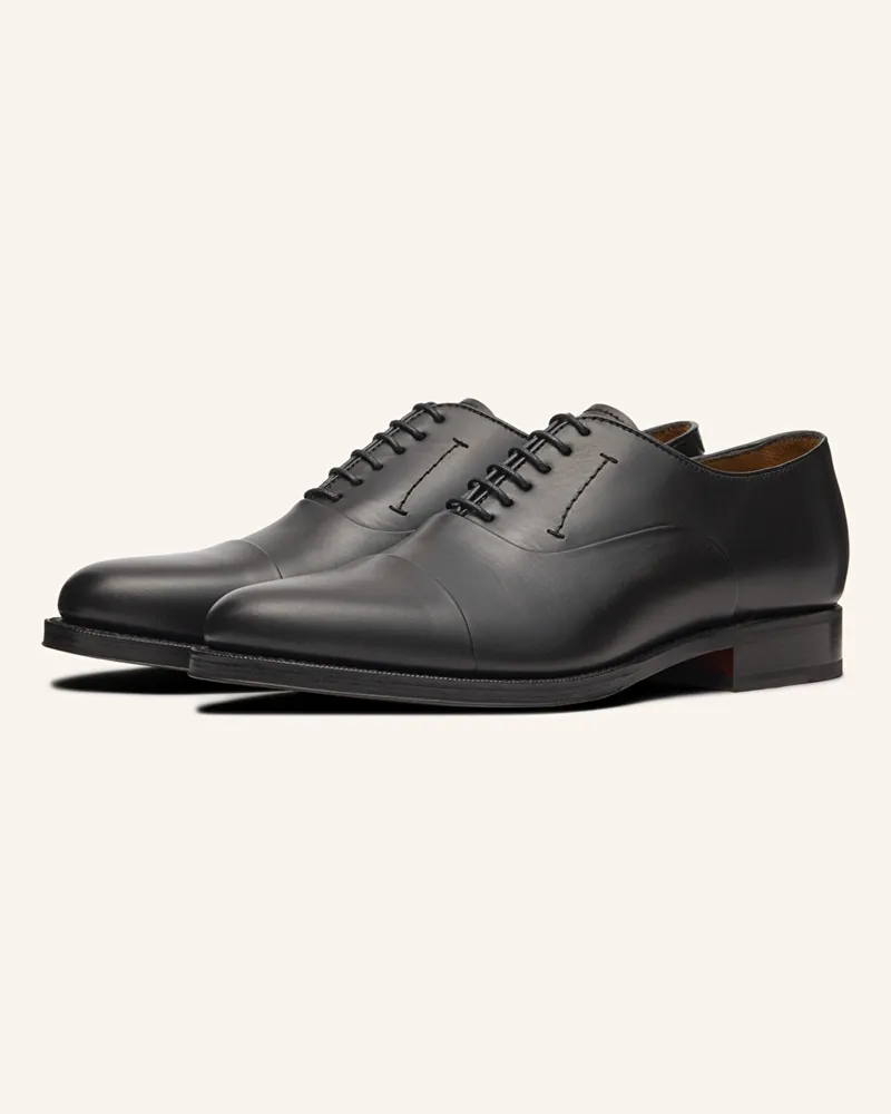 Lottusse Oxfordschuhe PREMIUM Schwarz