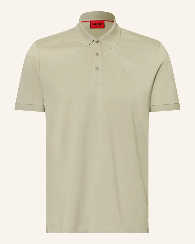 HUGO BOSS Piqué-Poloshirt DONOS Regular Fit Hellgrün
