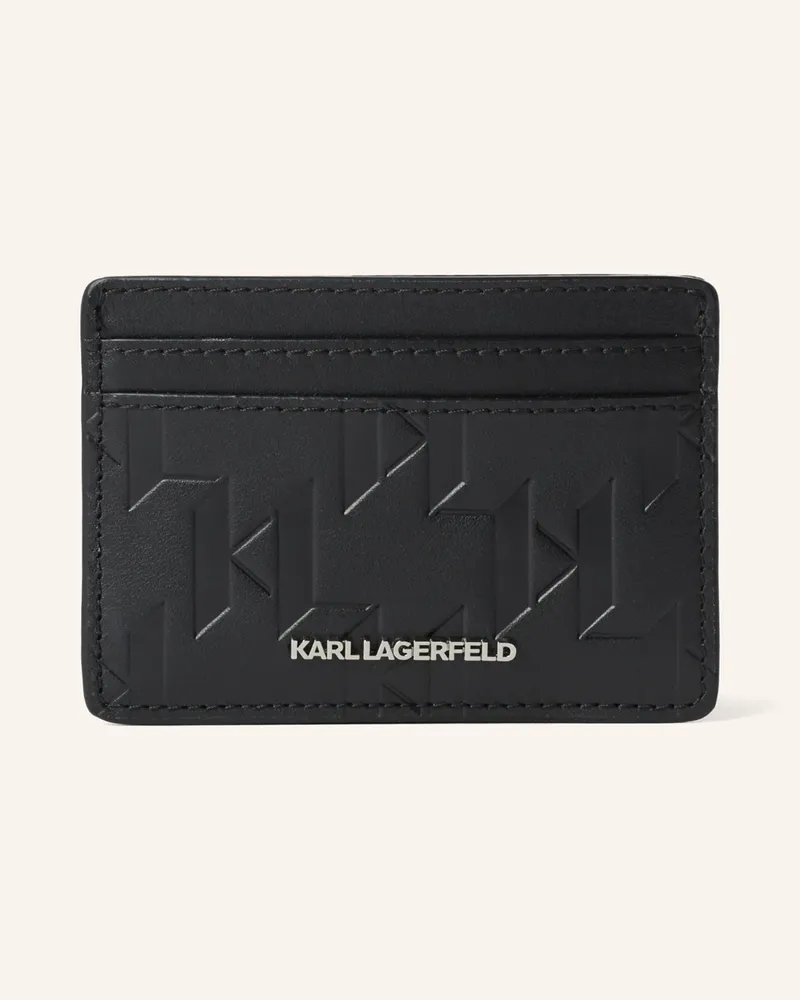Karl Lagerfeld Kartenetui schwarz Schwarz
