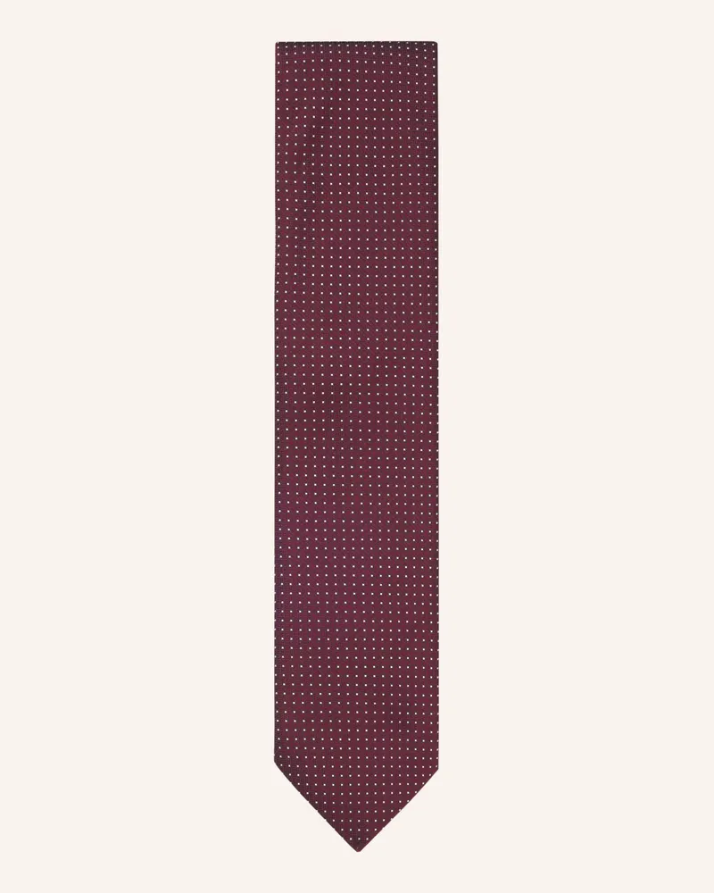 HUGO BOSS Krawatte TIE CM 6 Dunkelrot