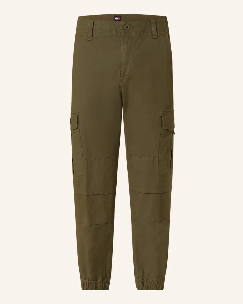 Tommy Hilfiger Cargohose Ethan Relaxed Fit gruen Oliv