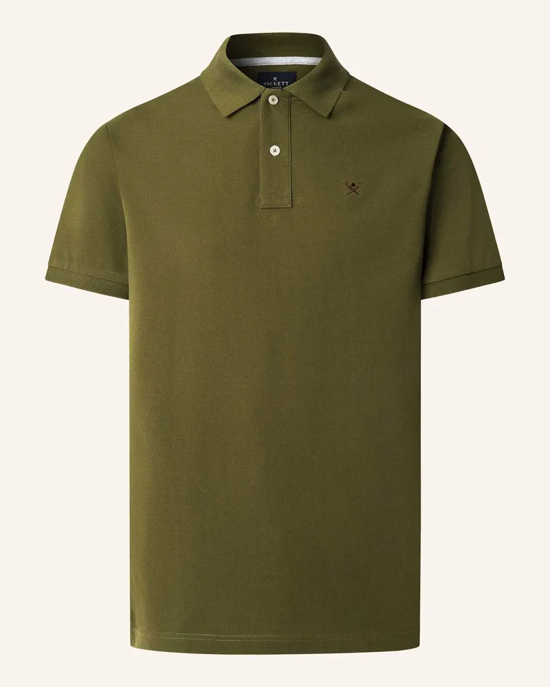 Hackett Poloshirt Slim Fit Logo gruen Grün