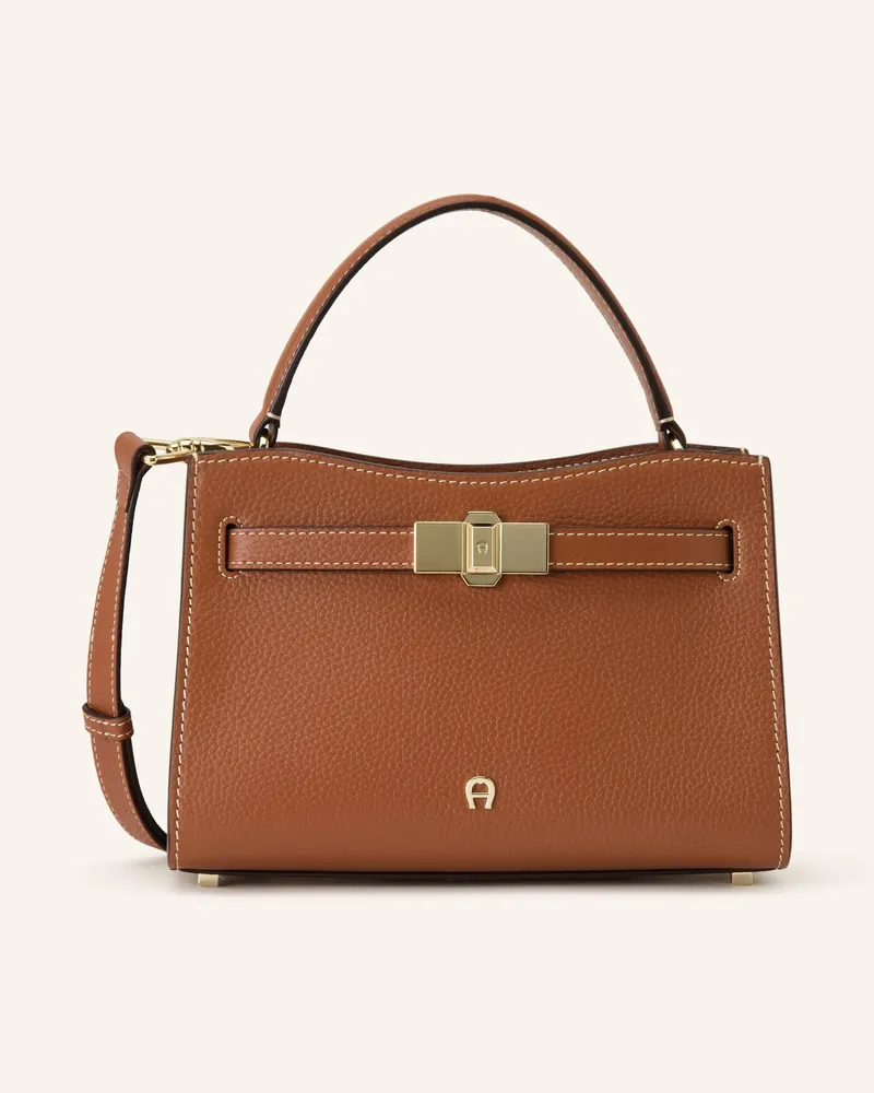 Aigner Handtasche Farah Small braun Cognac