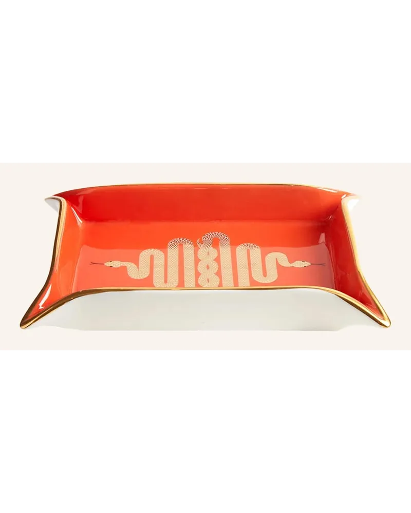 Jonathan Adler Schale SNAKE VALET Orange