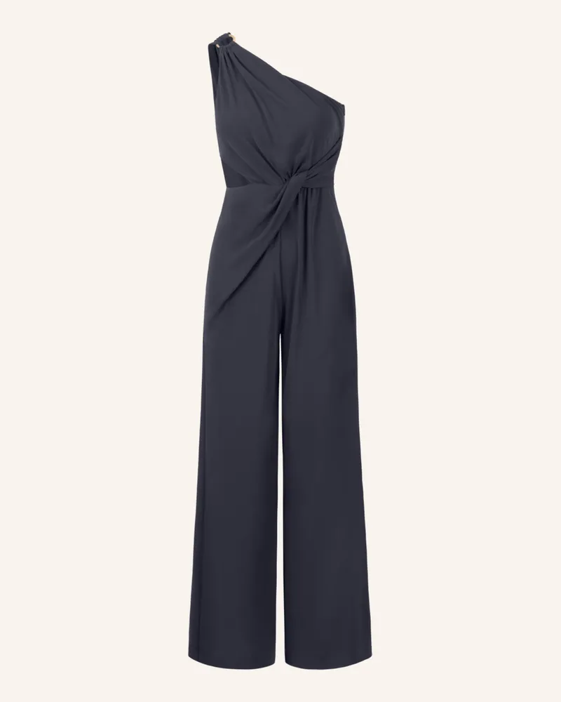 Apart One-Shoulder Jerseyoverall Dunkelblau