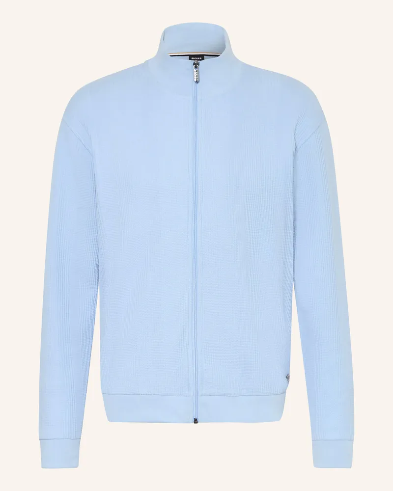 HUGO BOSS Lounge-Jacke Hellblau