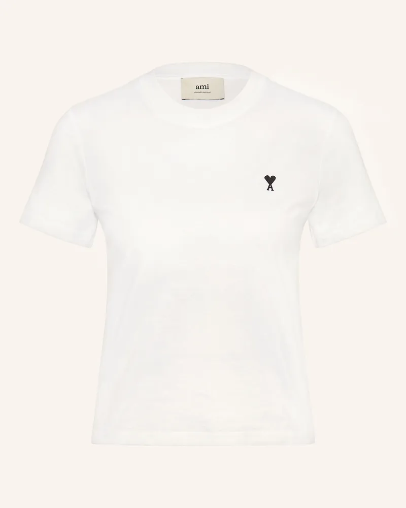 AMI Paris T-Shirt weiss Weiss