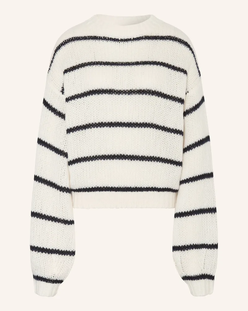 Lisa Yang Pullover Sabelle Mit Cashmere weiss Weiss