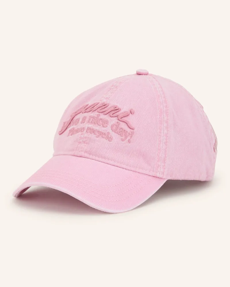 Ganni Cap pink Rosa