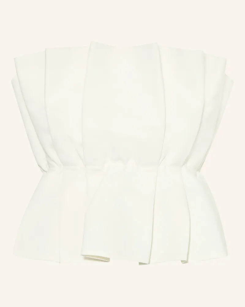 SoSUE Cropped-Top Weiss