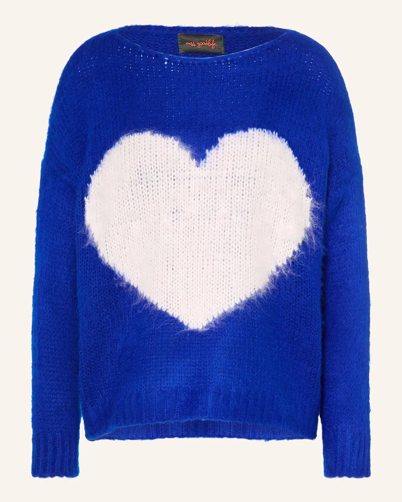 Miss Goodlife Pullover blau Blau