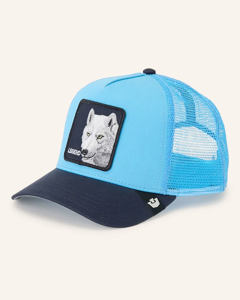 Goorin Bros. Cap Legend Wolf Trucker blau Hellblau