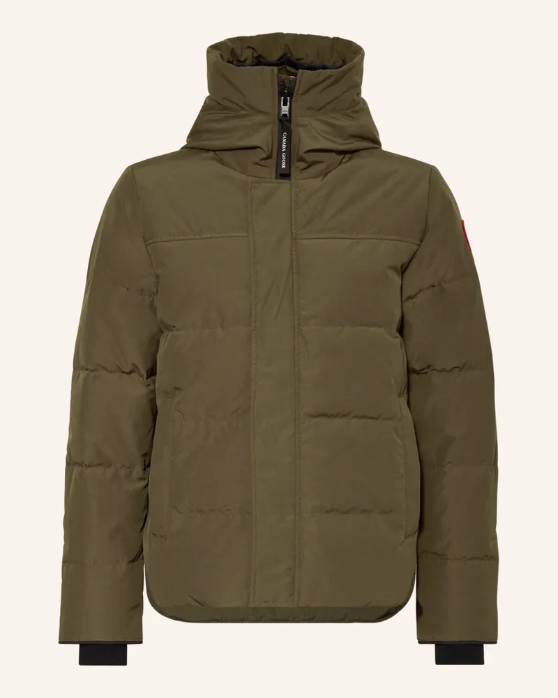 Canada Goose Daunenjacke Macmillan gruen Oliv