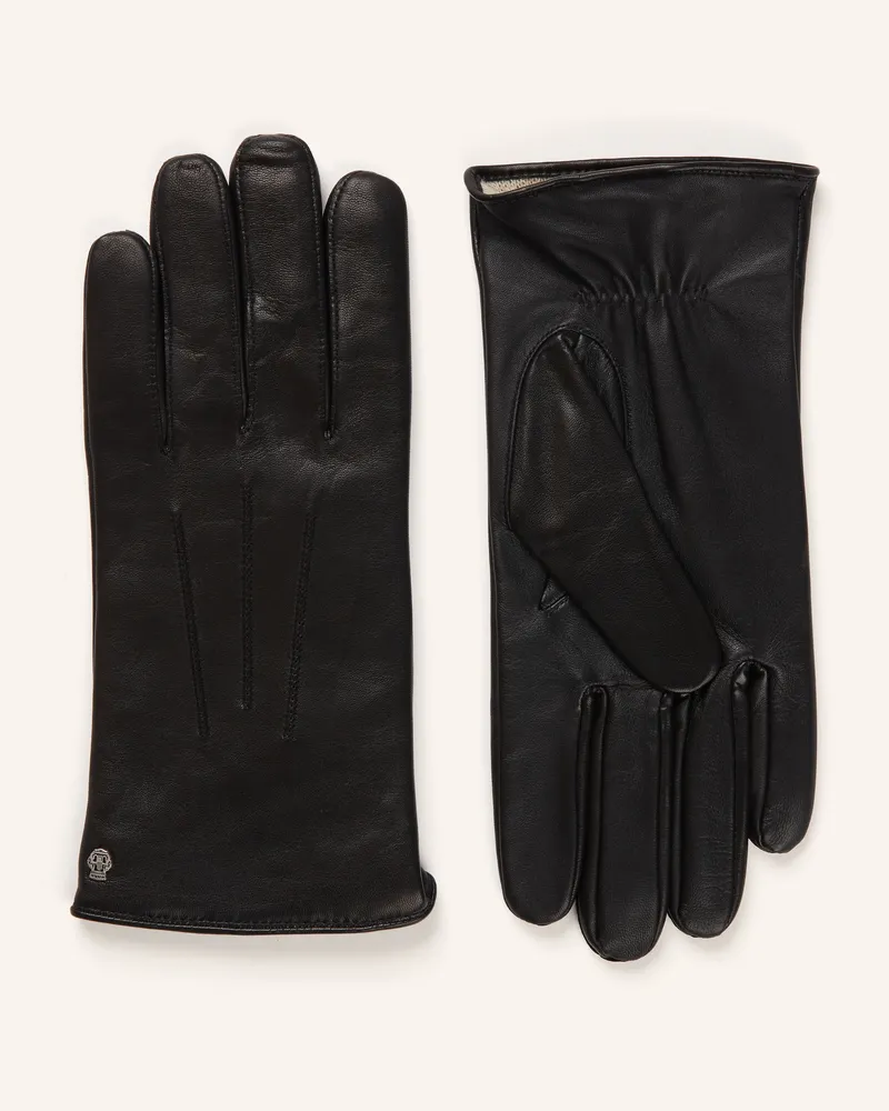 Roeckl Lederhandschuhe Coburg schwarz Schwarz