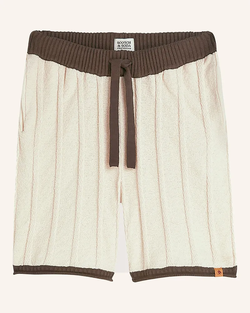 Scotch&Soda Strickshorts beige Creme