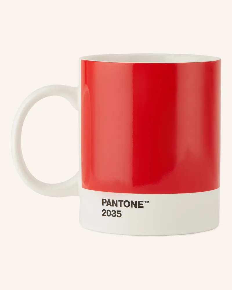 Pantone Universe Henkelbecher rot Rot