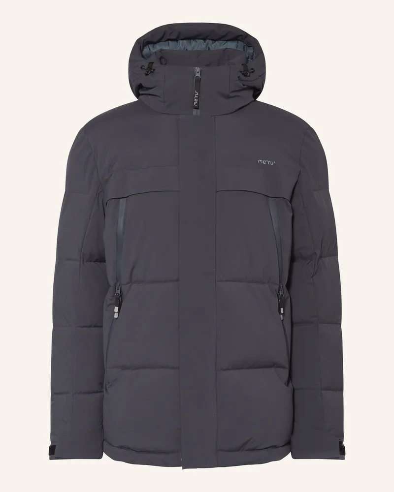 me°ru' Steppjacke VARBERG Dunkelgrau