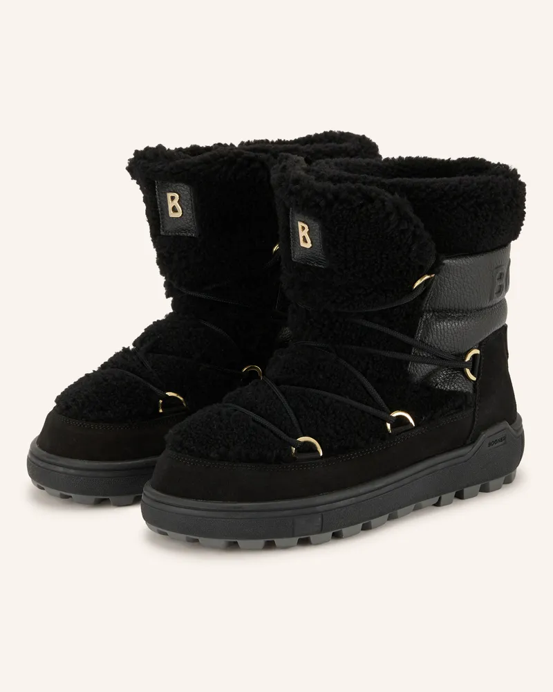 Bogner Schnürboots Chamonix schwarz Schwarz
