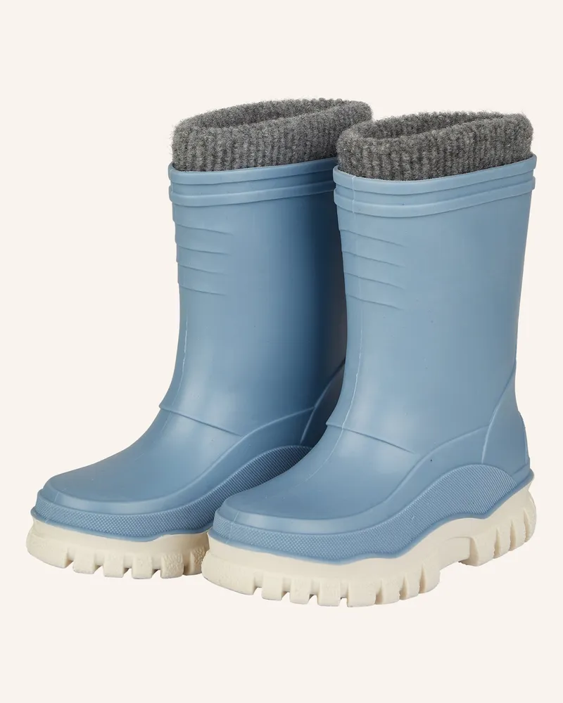 Sterntaler Gummistiefel uni gefüttert Blau