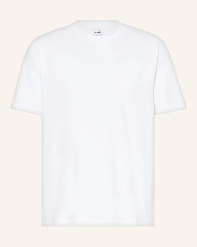 NN 07 T-Shirt Adam weiss Weiss