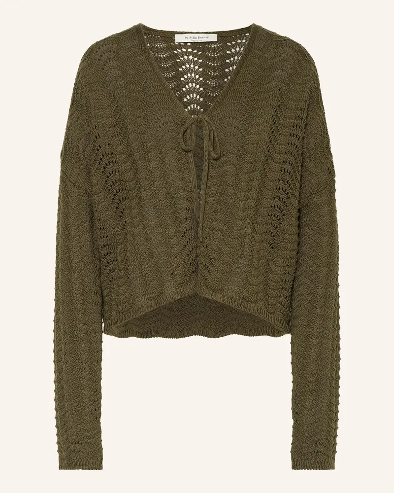 by Aylin Koenig Strickhülle Amelie gruen Oliv