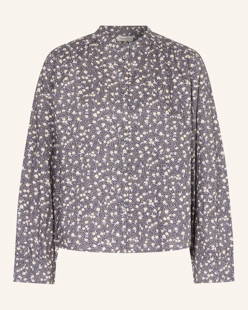 Marc O'Polo Bluse blau Dunkelblau