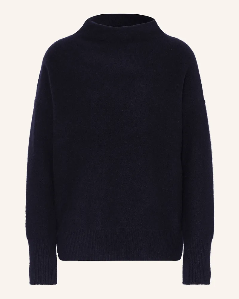 Vince Cashmere-Pullover blau Dunkelblau