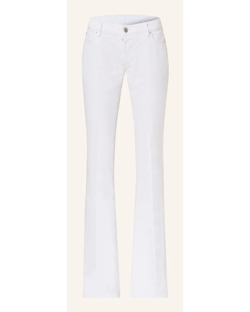 Dsquared2 Flared Jeans Weiss