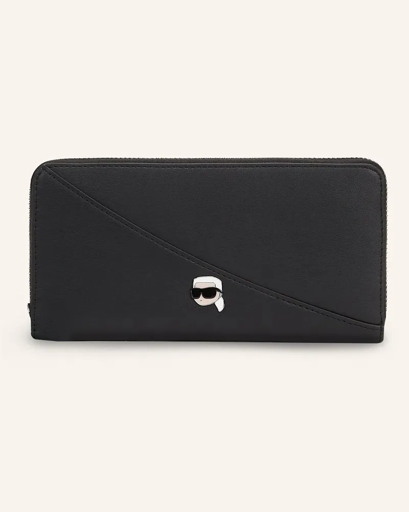 Karl Lagerfeld Geldbörse schwarz Schwarz