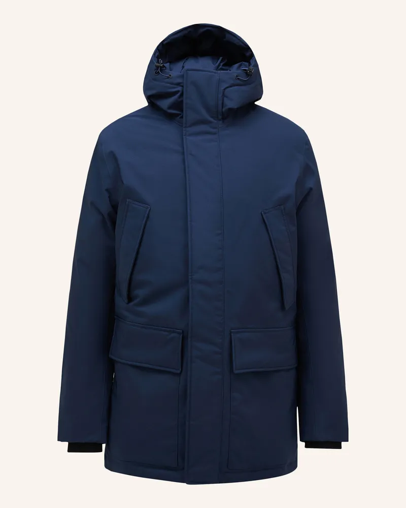 Peak Performance Funktionsmantel Dunkelblau