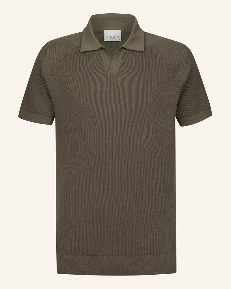 Profuomo Polo Kurzarm braun Braun