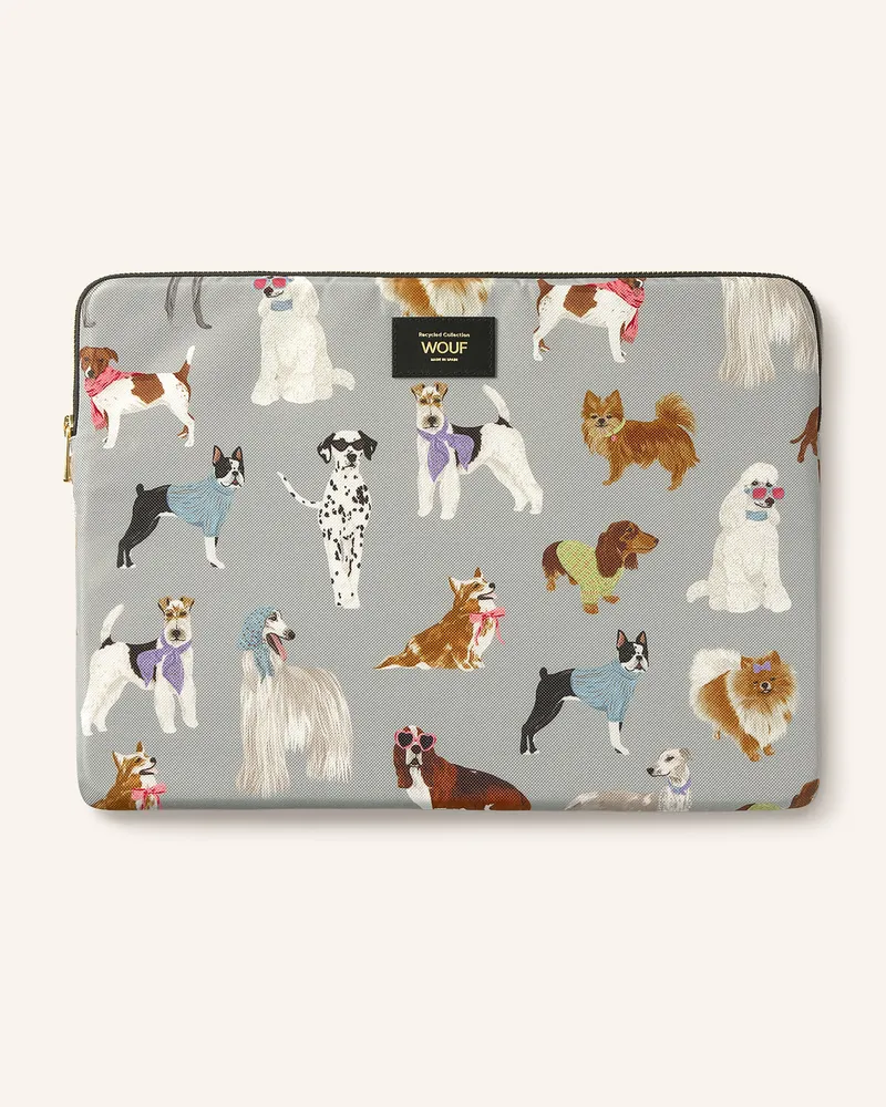 WOUF Laptop-Hülle Puppy grau Grau