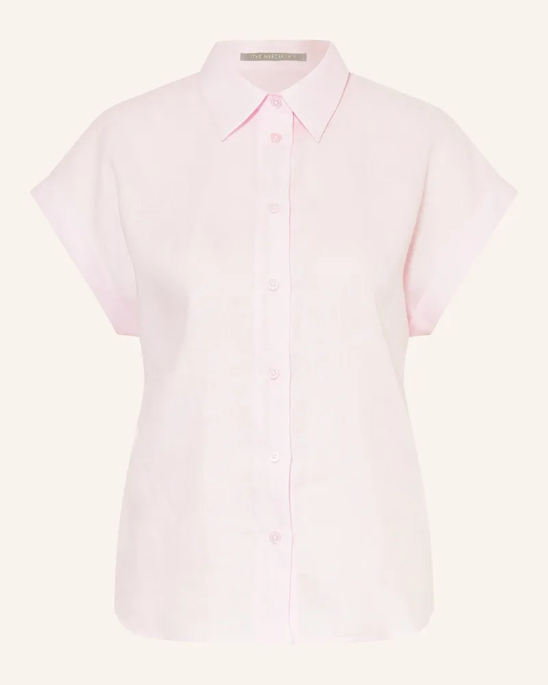 (THE MERCER) N.Y. Hemdbluse Aus Leinen rosa Hellrosa