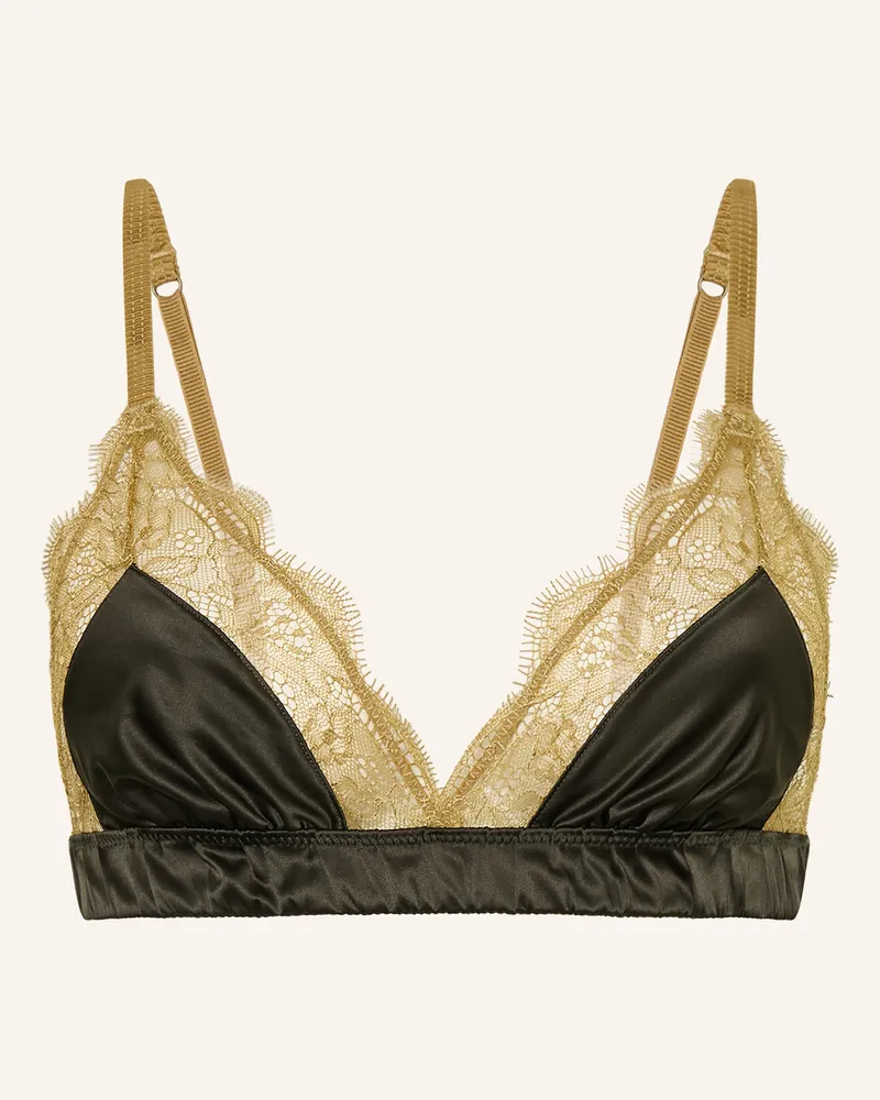 LOVE Stories Triangel-BH LOVE LACE Dunkelgrün