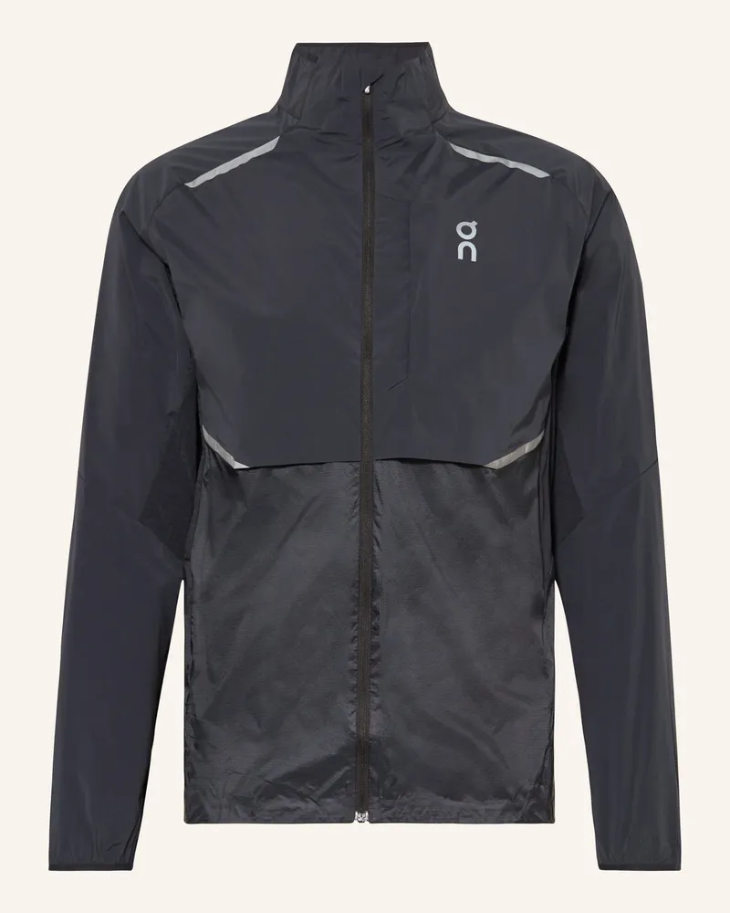 ON Laufjacke Weather schwarz Schwarz