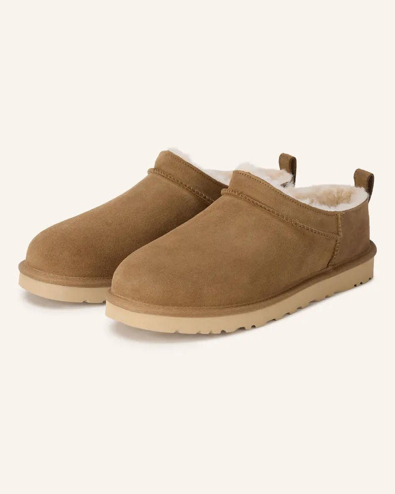 UGG Hausschuhe braun Beige