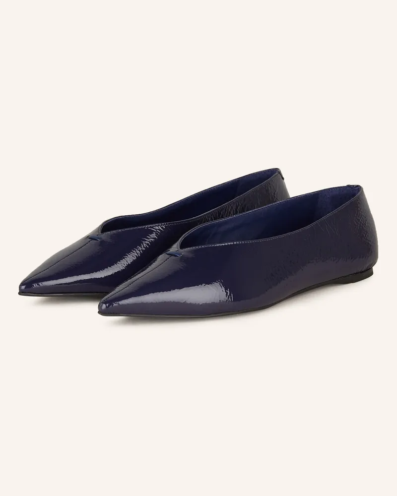 CARRANO Lackballerinas Dunkelblau