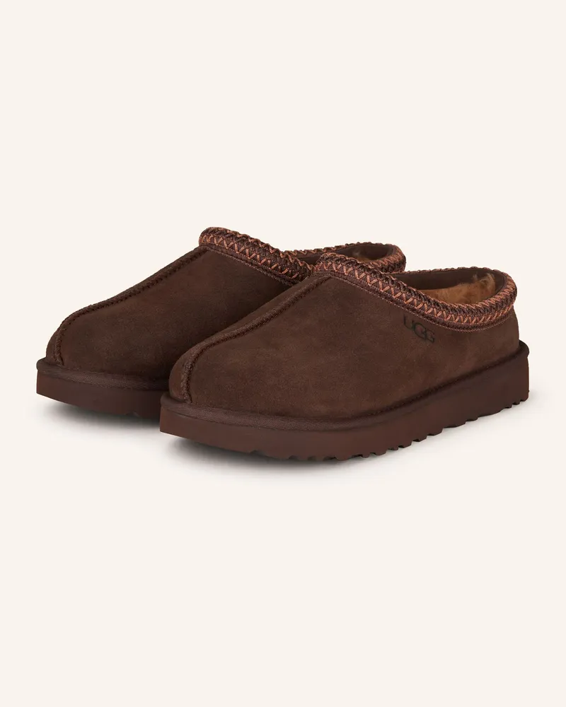 UGG Pantoletten TASMAN Dunkelbraun