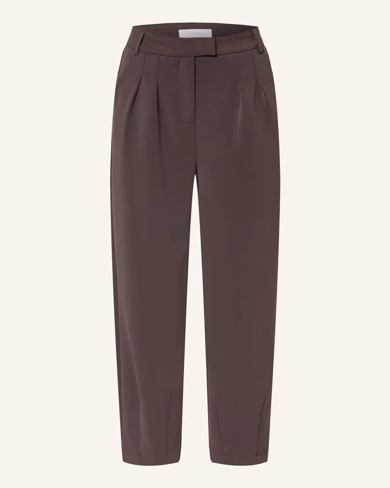 Rich&Royal 7/8-Hose Aus Jersey braun Taupe