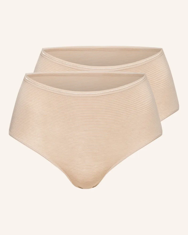 Schiesser 2er-Pack Panties MODAL ESSENTIALS Beige