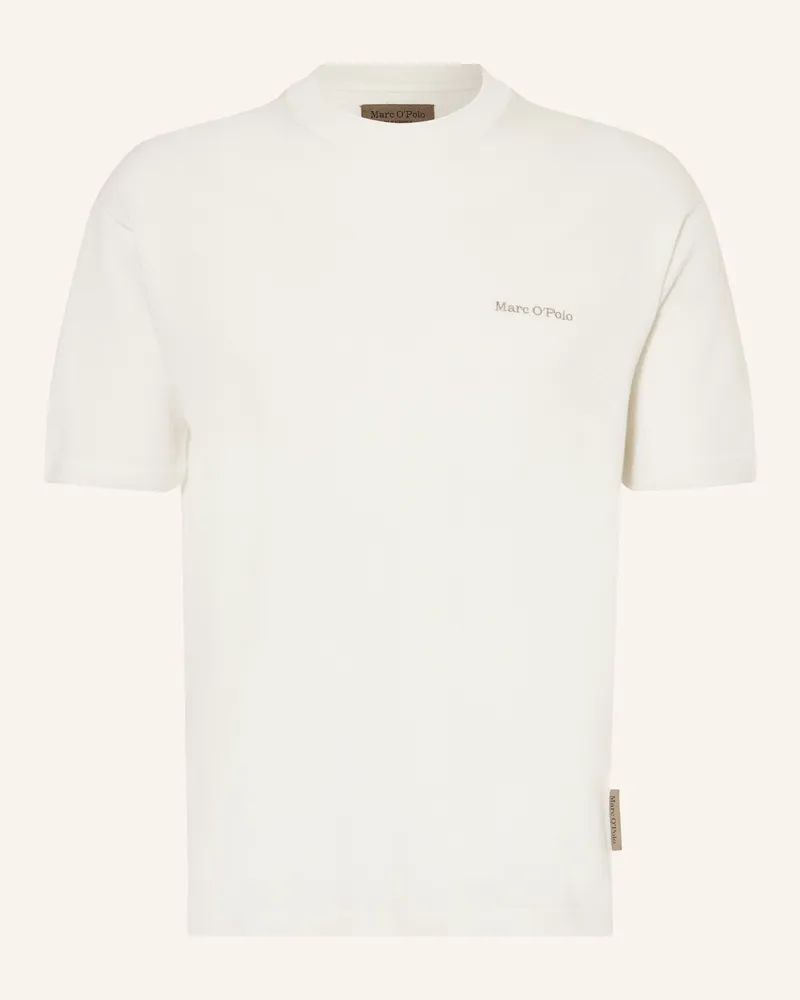Marc O'Polo Strickshirt weiss Creme