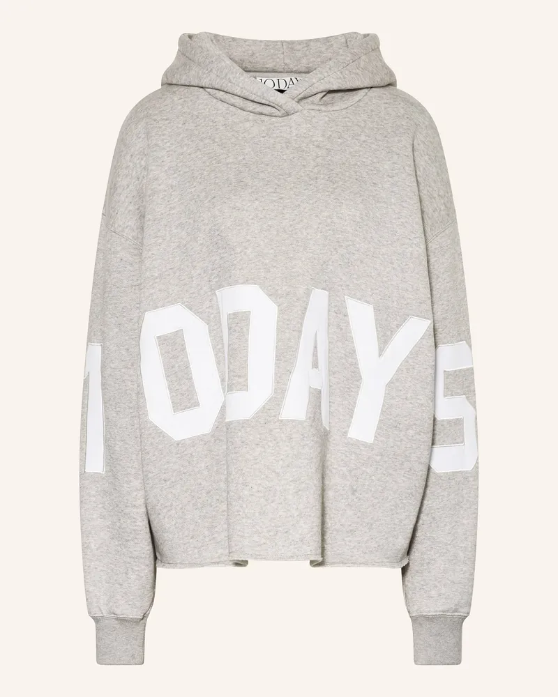 10Days Hoodie grau Hellgrau