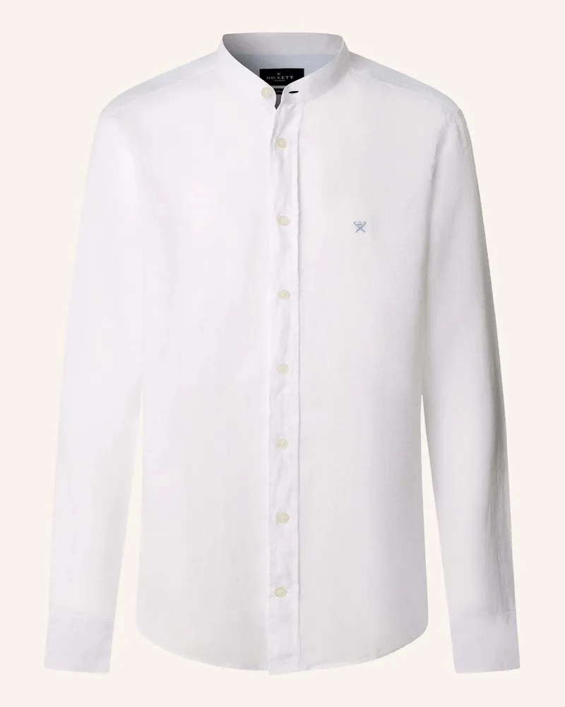 Hackett Freizeithemd Ess Gmd Linen Porter weiss Weiss