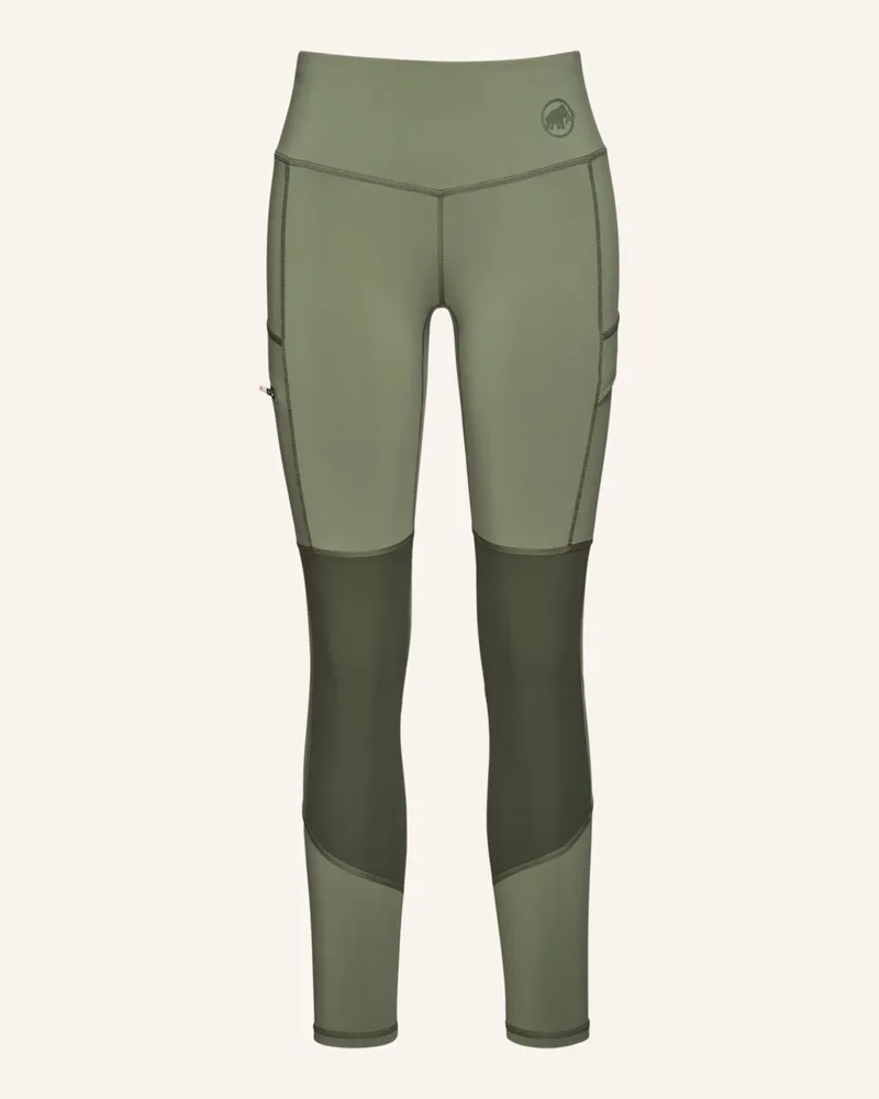Mammut Tights Zinal Hybrid gruen Grün