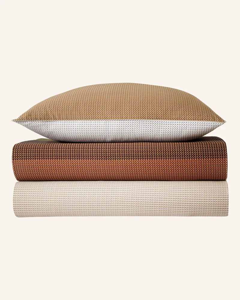 HUGO BOSS Bettwäsche Set Basalte braun Braun